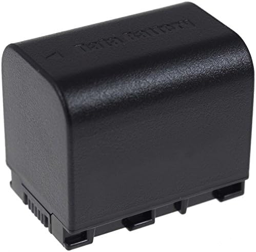 Battery compatible for JVC Type BN-VG108E, Li-Ion, 2670mAh, 3,6V, 9,6Wh, black