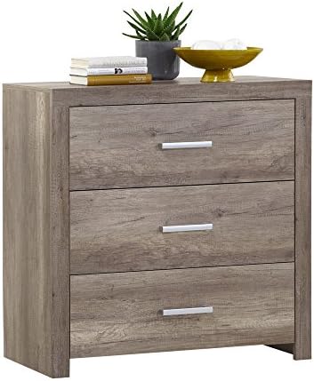 FMD 482-044 _ Wi Country Wild Dark Oak Dressing Table with 3 Drawers Wood 42 x 95 x 44