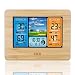 Produktbild CQ Farbbildschirm Wetterstation Wireless Sensor Wettervorhersage Digitaler Wecker