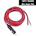 Produktbild Cocar Premuim Auto Zigarettenanzünder Stecker Stecker auf Raw Kabel Öse Terminal Verlängerung Adapter 15FT / 15A Schwerlast Netzkabel DC Kabel Draht für Elektronik Inverter LED leuchtet Vakuum 12V / 24V Geräte
