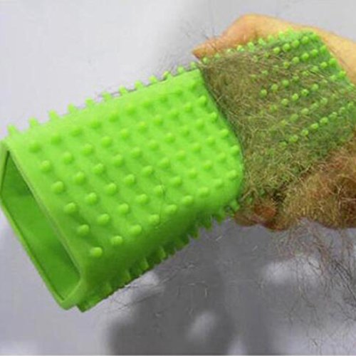 Green-Pet-Dog-Puppy-Cat-Bath-Brush-Comb-Depilation-Soft-Silicone-Sticky-Hair-Tool