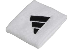 adidas Muñequeras Padel 1 Par Talla S 6.5cm Blanco