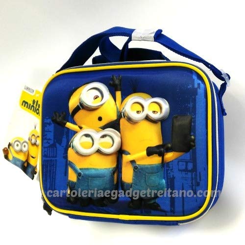 Pool Over - Disney Portamerenda, Modello Minions Bolso Bandolera, 10 cm