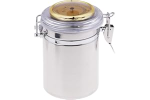 Sharplace Tobacco Tin Tobacco Tube Airtight Storage Tin Large Capacity