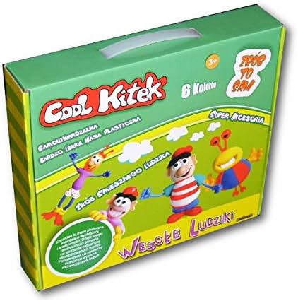 COOL KITEK Masa Plastycz. WesoĹe Ludziki CKL [ZABAWKA]