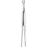 R&Ouml;SLE Punta Roma Tongs, 18/10 Stainless Steel for Cooking or Frying, Glossy/Matte Finish.