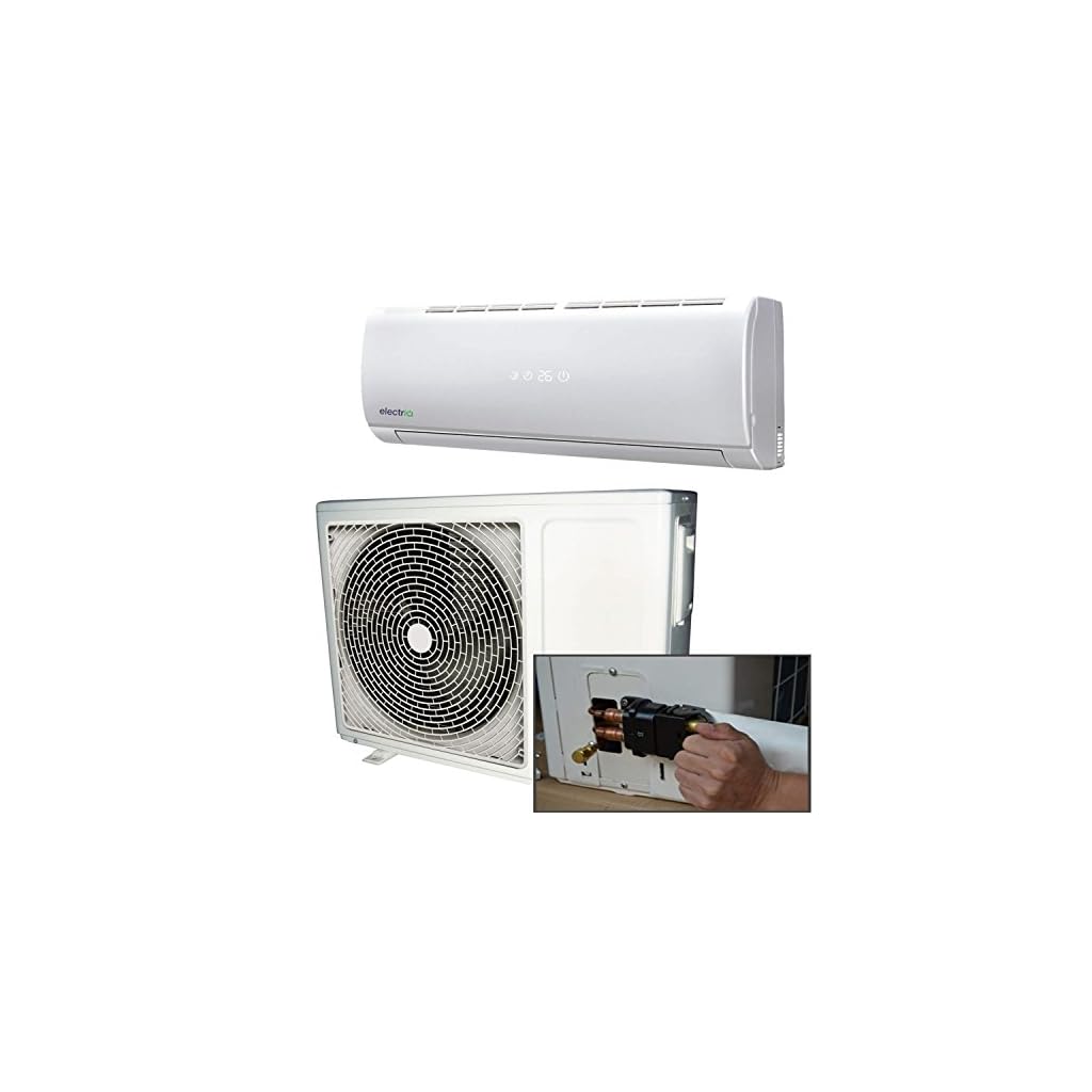 9000 BTU Panasonic Powered Quick Connector Wall Mounted DC Inverter Air Conditioner with 4
