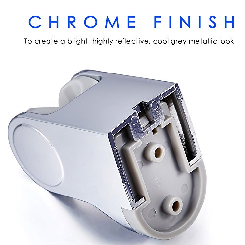 Brausehalter Wandhalter fur Handbrause verchromt Neigungswinkel verstellbar 25mm - 4