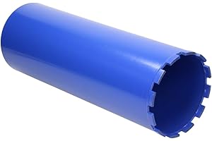 ECD Germany Couronne diamant pour carotteuse - 1 1/4 "- Ø 150 mm - 465 mm - en alliage métallique - foret diamant pour perceuse