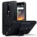 Produktbild TERRAPIN Nokia 6 2018 / Nokia 6.1 Hülle, TPU + PC Hülle mit Standfunktion für Nokia 6 2018 / Nokia 6.1 Hülle - Schwarz