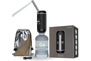 VIKKEN® 250ml iGo X Portable Travel Bidet USB-Type C Electric Rechargeable Mobile Handheld Water Sprayer Personal Hygiene Self Care for Women & Men