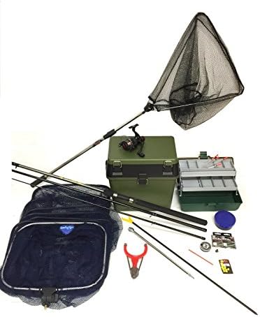 Complete Starter Coarse Float Fishing Kit Set. Shakespeare Rod, Reel, Box, Tackle