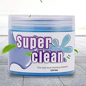 QUALITYZONE Car Cleaning Gel for Universal Slime Cleaner for Keyboard Auto Interior Vent Laptop Electronics Dust Cleaning Mud Detailing Putty Reusable Jelly Silicone Magic Gel