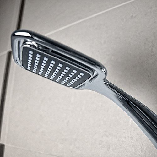Wivingo Duschkopf | Handbrause im eleganten rechteckigen Design | Verchromte Duschkopfbrause | Brausekopf verwendbar mit handelsüblichem Schlauch (Einzel) - 2