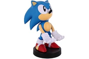CABLEGUYS Cable Guys - Supporto per accessori da gioco Sonic The Hedgehog per la maggior parte dei controller (Xbox, Play Station, Nintendo Switch) e telefono