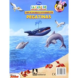 La Casa de Mickey Mouse. Bienvenidos a la playa. Libro de colorear y actividades con pegatinas (Libros de colorear y actividades Disney)