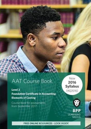 AAT Elements of Costing: Coursebook