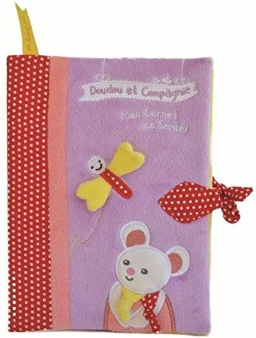 Doudou et Compagnie Doudou – Doudou et Cie Health Notebook Mouse Violet dc2696 – 7170