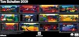 Ton Schulten 2009. Wandkalender Extra breit by 