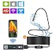 Produktbild styleagal Endoskopkamera WiFi endoskop IP 68, wasserdicht Endoskop-Inspektionskamera für Android und iOS Smartphone, iPhone, Samsung, iPad, Tablet (33FT)