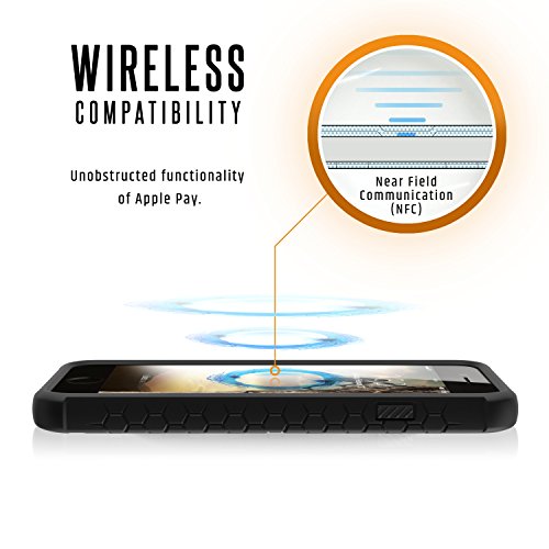 UAG iPhone 8 / 7 / 6S [4.7-inch screen] Monarch Feather-Light Rugged [GRAPHITE] Military Drop Tested iPhone Case