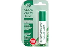 ESI Aloe Vera Gel - Balsamo Labbra Naturale all'Aloe Vera, Stick 5,7ml