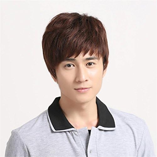 TT Men fashion wig handsome short hair type real wig