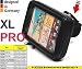 Produktbild LKB29 XL PRO Universal bis 6,5"/16,51cm Wetterfeste Schnellspanner Handy Halterung + Micro USB zu USB 2x90° zB f. Smartphone: Google Pixe XL Huawei NOVA, Samsung Galaxy 7 EDGE + Akkupack Navigation