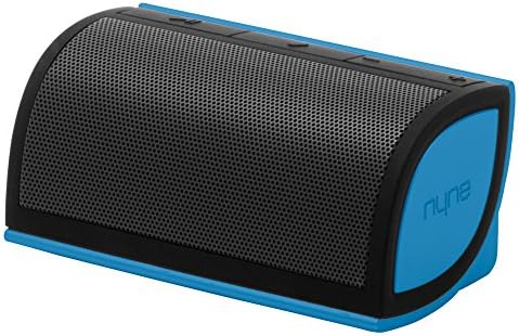 Nyne Mini Universal Rechargeable Portable Bluetooth Wireless Speaker with Built-In Microphone - Blue/Black