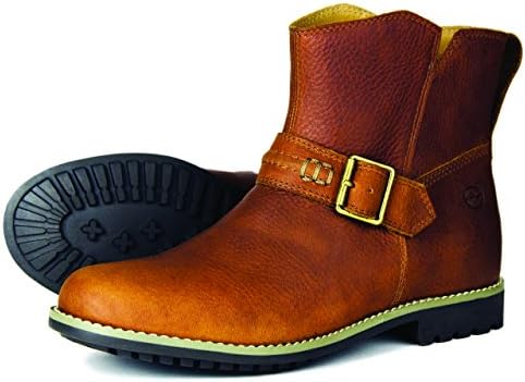 Orca Bay Broadway Leather Ankle Boot (4, Havana)
