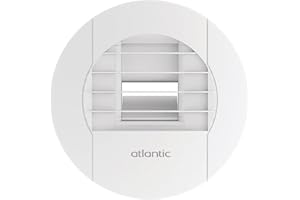 bouche hygroréglable - salle de bains - 10/40 m3/h - diamètre 80 mm - atlantic 542587