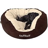 Knuffelwuff 12664 Hundebett Dooly - Größe L, 80 x 75 cm sehr weich gepolstert