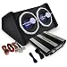 Produktbild Auto Hifi Boxenset Autoboxen Set Black Line 160 25cm TWIN-Subwoofer, satte 4000W Endstufen Power