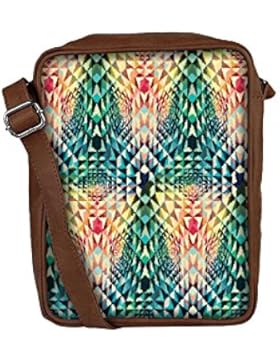 Snoogg , Damen Umhängetasche mehrfarbig multi