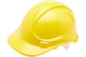 Blackrock Yellow 6 Point Harness Safety Helmet 7000800