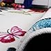 Kids' Rug - Butterfly - Multicoloured Cream, Size:80x150 cm