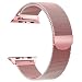 Produktbild Tervoka für Apple Watch Armband 42mm(44mm Series 4), Milanese Schlaufe Edelstahl Smart Watch Armbänder mit einzigartiger Magnetverriegelung für Apple Watch Armband Series 4/3/2/1, Rose Gold