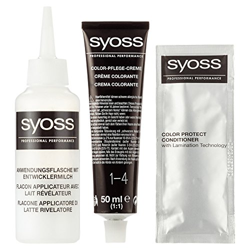 Syoss Coloration Stufe 3, 1-4 Blauschwarz, 115 ml - 5