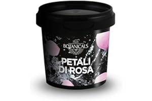 BEMBO QUALITÀ D'AUTORE Botaniche Gin: Petali di Rosa 8g - Aroma floreale e delicato con note dolci - Gusto morbido e leggermente fruttato - Perfetto con gin, vodka, limone, miele e fragola