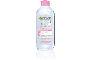 Garnier Skin Naturals Płyn Micelarny 3w1 dla skóry wrażliwej 400 ml