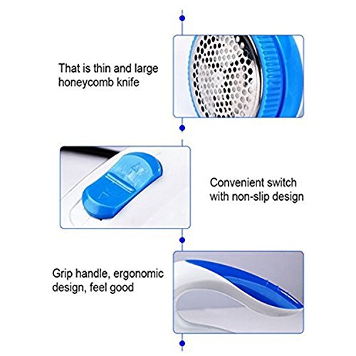 confronta il prezzo EU Plug Levapelucchi Elettrico Lint Tessuto Portatile Rasoio dei Vestiti Remover Rimuove Lint Fuzz pillola del rasoio della Lanugine di Rimozione Tessuti Maglioni Elettrico con Contenitore miglior prezzo