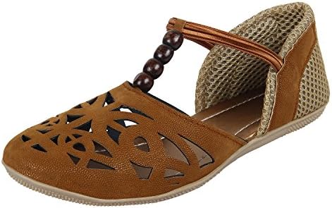 AUTHENTIC VOGUE Women's Stylish Flat Sandal