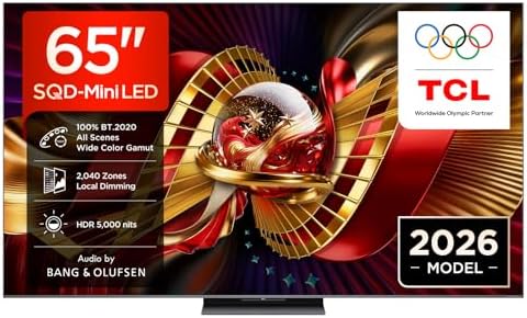 TCL 65C8L – Smart TV SQD‑Mini LED 4K HDR10+ da 65", 5.000nit
