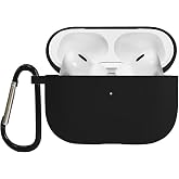 Microsonic AirPods Pro 3 Liquid Silicone Lansman Siyah [AirPods Pro 3 ile Uyumlu Kılıf - Siyah]