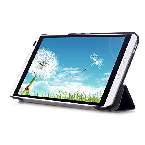 ZhouYun HuaWei MediaPad T1 8.0 Hülle?Honor Pad T1 Hülle, Ultra Slim Folio Hülle Case Stand Für 8 inch HuaWei MediaPad T1-821w/T1-823L 8.0 Inch S8-701U/S8-701W Tablet Lang - 6