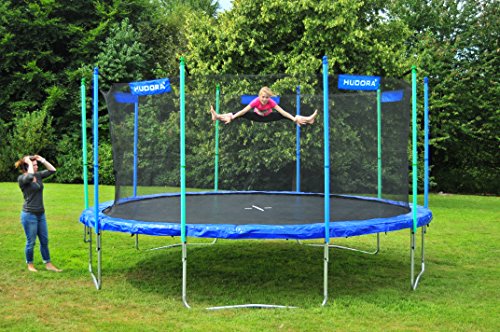 65483 Hudora Trampolin 480 Ø incl. Netz und Randabdeckung Modell 2014 - 6
