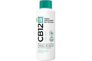 CB12, Mouthwash, Clear, Mild Mint Menthol, 250 ml