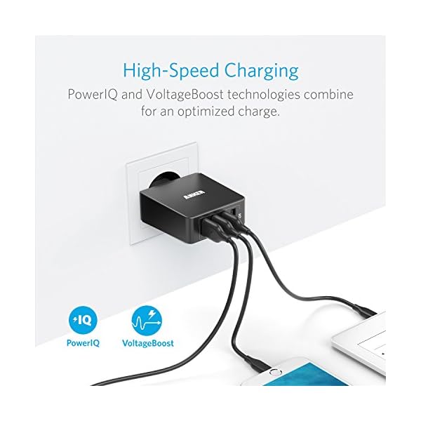 Anker 36W 5V / 7.2A 4 Port USB Ladeger?t – Bild 3
