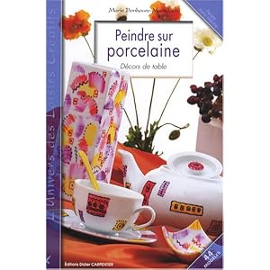 Peindre sur porcelaine : Décors de table