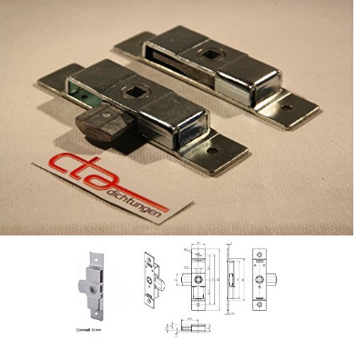 CTA Dichtungen Zungenschloss 8mm 125x27 Zungenriegel PKW Anhänger 1C01-U44